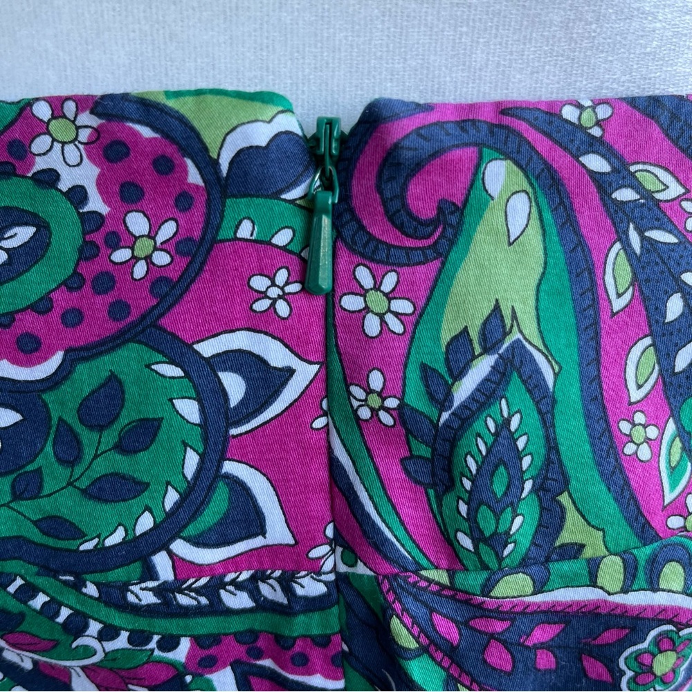 •Talbots• Paisley Design Pencil Skirt - Size 6P - Picture 6 of 8